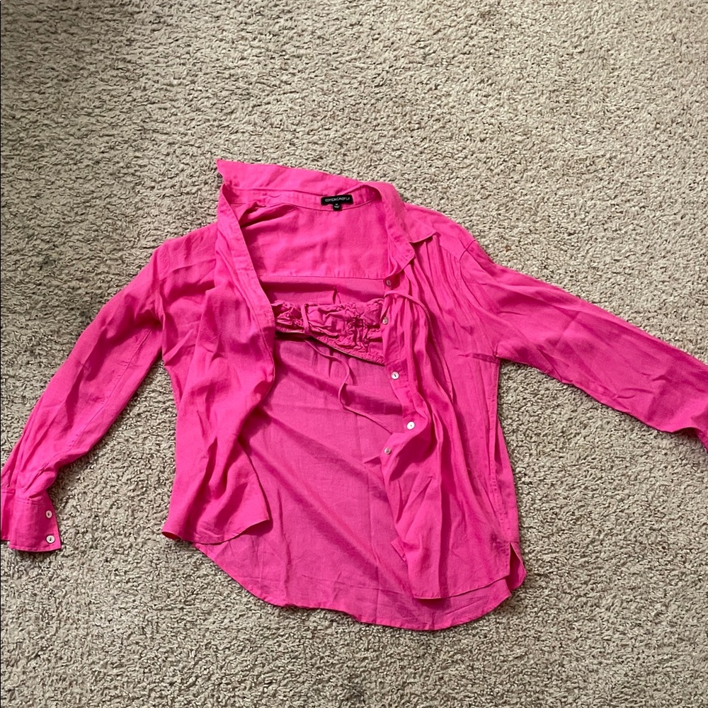 Cotton Candy Pink Blouse